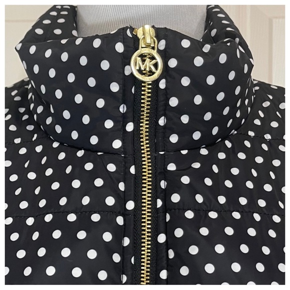 Michael Kors black and white polka dot vest - Picture 4 of 7